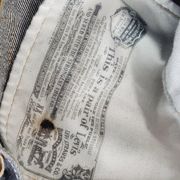 Vintage Levis 501 Button Fly Ultra Soft Jean 38/32 - Picture 10 of 12
